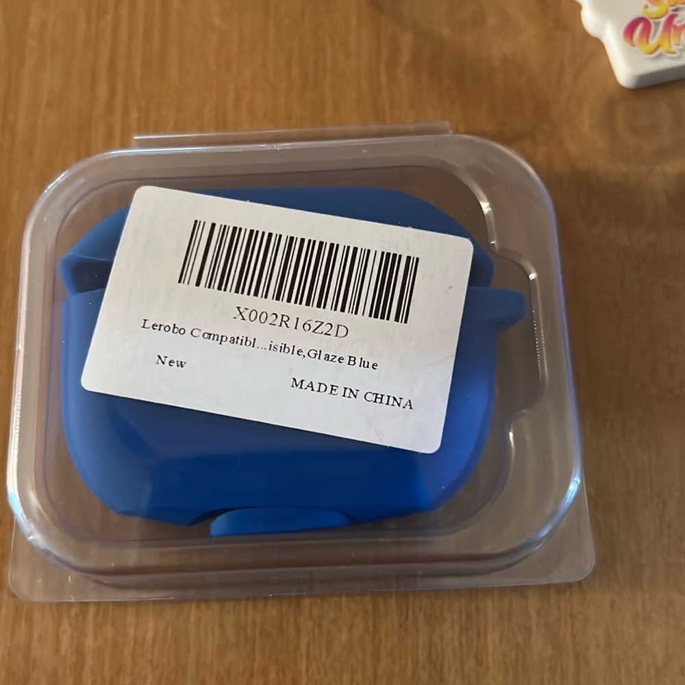 AirPod Pro Blue gel Case